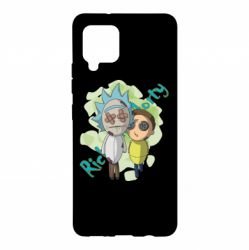 Чехол для Samsung A42 5G Rick and Morty voodoo doll - PrintSalon