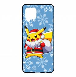 Чохол для Samsung A42 5G Santa Claus Pikachu - PrintSalon