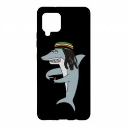 Чехол для Samsung A42 5G Shark Rastaman - PrintSalon