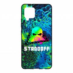 Чехол для Samsung A42 5G Standoff art skull - PrintSalon