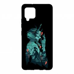 Чехол для Samsung A42 5G Xiao silhouette - PrintSalon