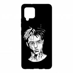 Чехол для Samsung A42 5G XXXTentacion Monochrome Art - PrintSalon