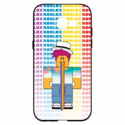 Чехол для Samsung A5 2017 3D Roblox Rainbow - PrintSalon