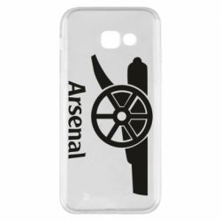 Чехол для Samsung A5 2017 Arsenal simple logo - PrintSalon