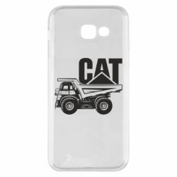 Чехол для Samsung A5 2017 CAT logo and truck - PrintSalon