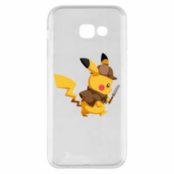 Чехол для Samsung A5 2017 Cute Detective Pikachu - PrintSalon