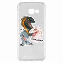 Чехол для Samsung A5 2017 Динозавры. Мир Юрского периода - PrintSalon