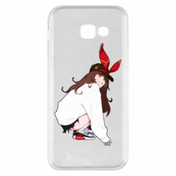 Чехол для Samsung A5 2017 Genshin Impact Amber - PrintSalon