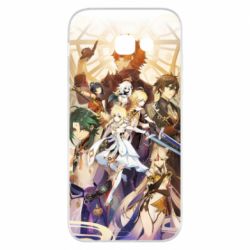 Чехол для Samsung A5 2017 Genshin Impact Characters - PrintSalon