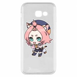 Чехол для Samsung A5 2017 Genshin Impact chibi Diona - PrintSalon