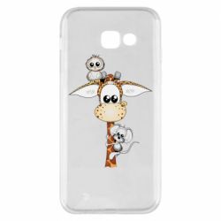 Чехол для Samsung A5 2017 Giraffe Owl and Mouse