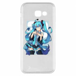 Чехол для Samsung A5 2017 Hatsune Miku art