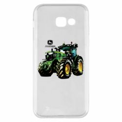 Чехол для Samsung A5 2017 John Deere Tractor and logo