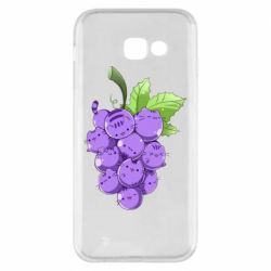 Чехол для Samsung A5 2017 Кот-виноград