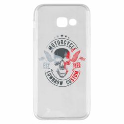 Чехол для Samsung A5 2017 Moto skull