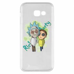 Чехол для Samsung A5 2017 Rick and Morty voodoo doll