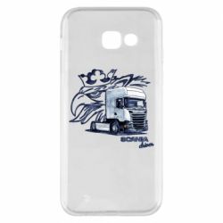Чехол для Samsung A5 2017 Scania watercolor art - PrintSalon
