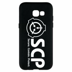 Чохол для Samsung A5 2017 SCP logo text - PrintSalon
