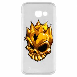 Чехол для Samsung A5 2017 Standoff - Gold Skull - PrintSalon