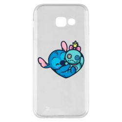 Чехол для Samsung A5 2017 Стич с куклой