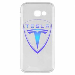 Чехол для Samsung A5 2017 Tesla logo gradient - PrintSalon