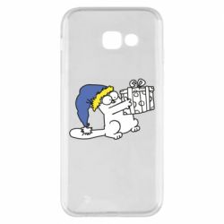 Чехол для Samsung A5 2017 Украинский кот саймона с подарком