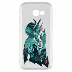 Чехол для Samsung A5 2017 Xiao silhouette - PrintSalon