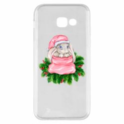 Чехол для Samsung A5 2017 Заяц Новогодний - PrintSalon