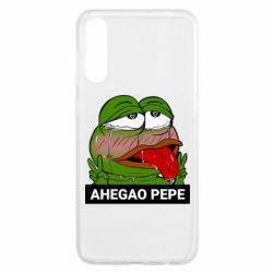 Чехол для Samsung A50 Аhegao PePe - PrintSalon