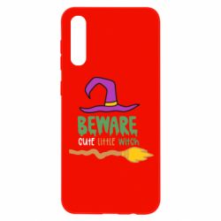 Чехол для Samsung A50 Beware cute little witch - PrintSalon