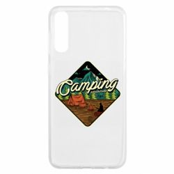Чехол для Samsung A50 Camping and forest - PrintSalon