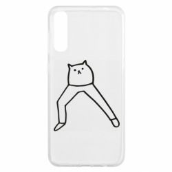Чехол для Samsung A50 Cat in pants - PrintSalon