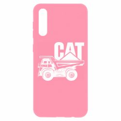 Чехол для Samsung A50 CAT logo and truck - PrintSalon