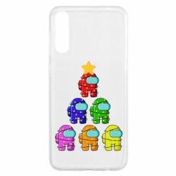 Чохол для Samsung A50 Christmas Tree Among Us - PrintSalon