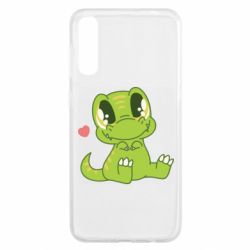 Чехол для Samsung A50 Cute dinosaur - PrintSalon