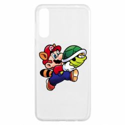 Чехол для Samsung A50 Cute Mario with turtle - PrintSalon