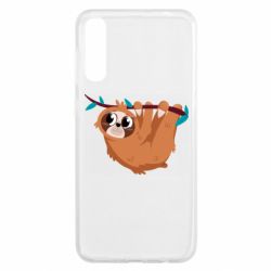 Чехол для Samsung A50 Cute sloth - PrintSalon