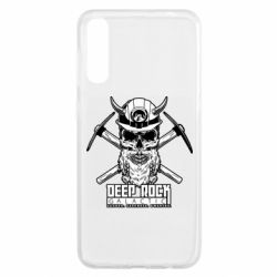 Чехол для Samsung A50 Deep Rock Galactic skull - PrintSalon