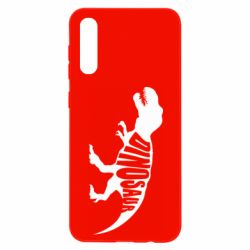 Чохол для Samsung A50 Dinosaur text - PrintSalon