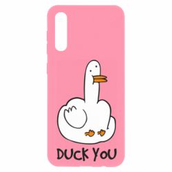 Чехол для Samsung A50 Duck you - PrintSalon
