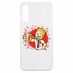 Чехол для Samsung A50 Fallout  boy blood - PrintSalon