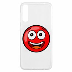 Чехол для Samsung A50 Funny Red Ball - PrintSalon