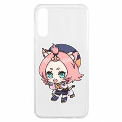 Чехол для Samsung A50 Genshin Impact chibi Diona - PrintSalon