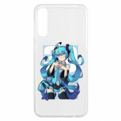 Чехол для Samsung A50 Hatsune Miku art - PrintSalon