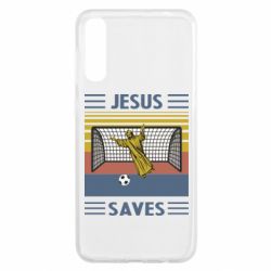 Чехол для Samsung A50 Jesus will save - PrintSalon