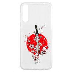 Чохол для Samsung A50 katana in sakura - PrintSalon
