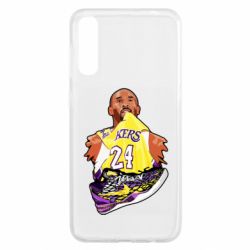 Чехол для Samsung A50 Kobe Bryant and sneakers - PrintSalon