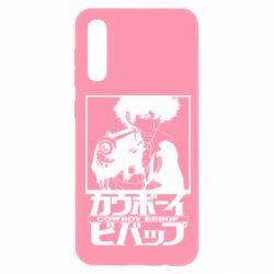 Чехол для Samsung A50 Ковбой Бибоп с ружьем - PrintSalon