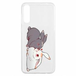 Чехол для Samsung A50 Кролики Вэй и Лань - PrintSalon