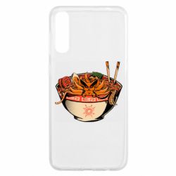 Чехол для Samsung A50 Kurama in ramen - PrintSalon